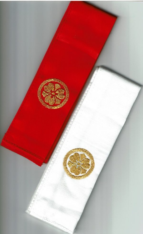 剣道タスキは刺繍入り、１週間以内の発送可能/剣道防具専門店「式部たちばな」サムネイル