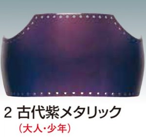 変わり塗胴　フアイバー　2古代紫メタリック(大人・少年用)