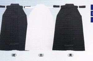 剣道袴　特製ポリエステル　　ポリエステル65%・レーヨン35% #16～#19